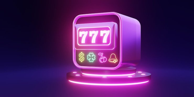 Mesin slot modern dengan tema futuristik di rr999
