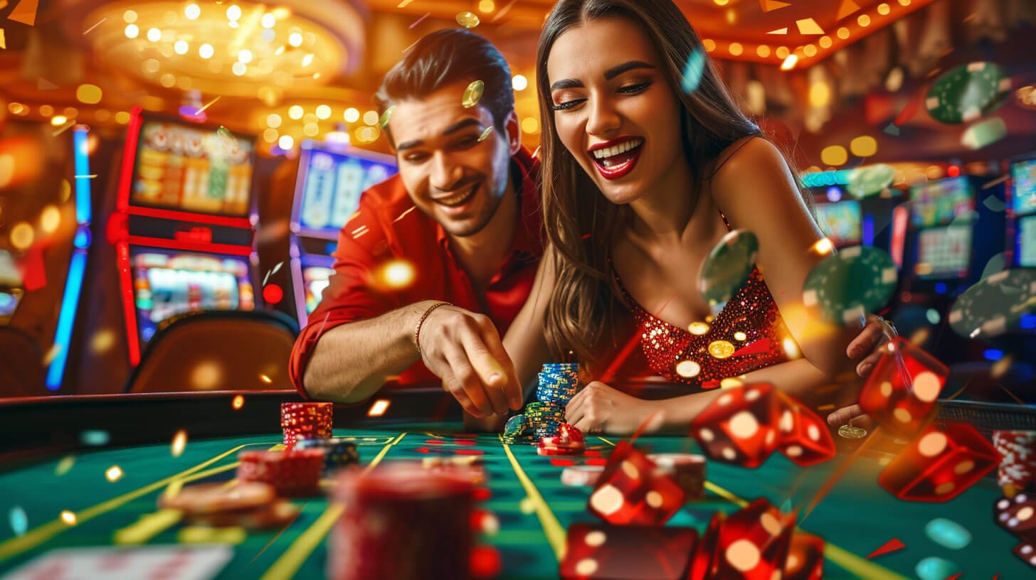 Permainan slot dengan fitur bonus dinamis dalam grafik neon